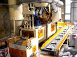 Cogeim Continuous feed  tunnel type - mesh-belt shot blasting machine for metallic parts - STL Series Shotblasting Machines 